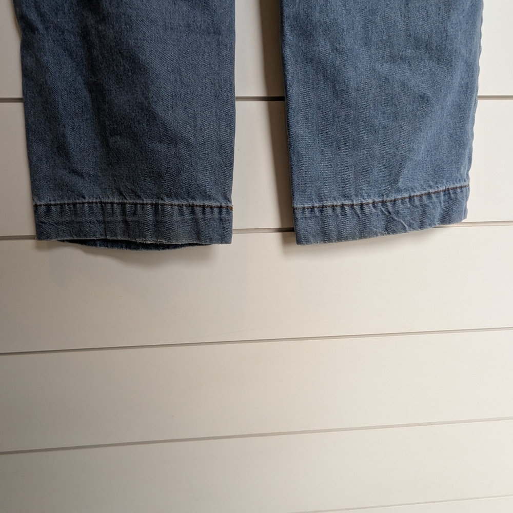 Cotton On Utility Pocket Straight Jeans Color Block Pockets Size 2 High Rise - Picture 10 of 14